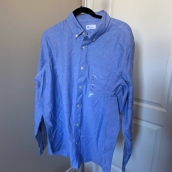 Gap Untucked Fit Dress Shirt - Picture 5 of 10
